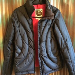 Burton down snow jacket